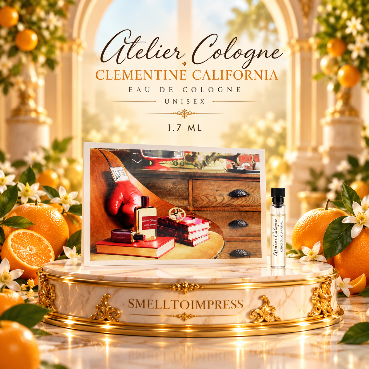 Atelier Cologne Clementine California Eau De Cologne 1,7 ml hivatalos parfümminta képe