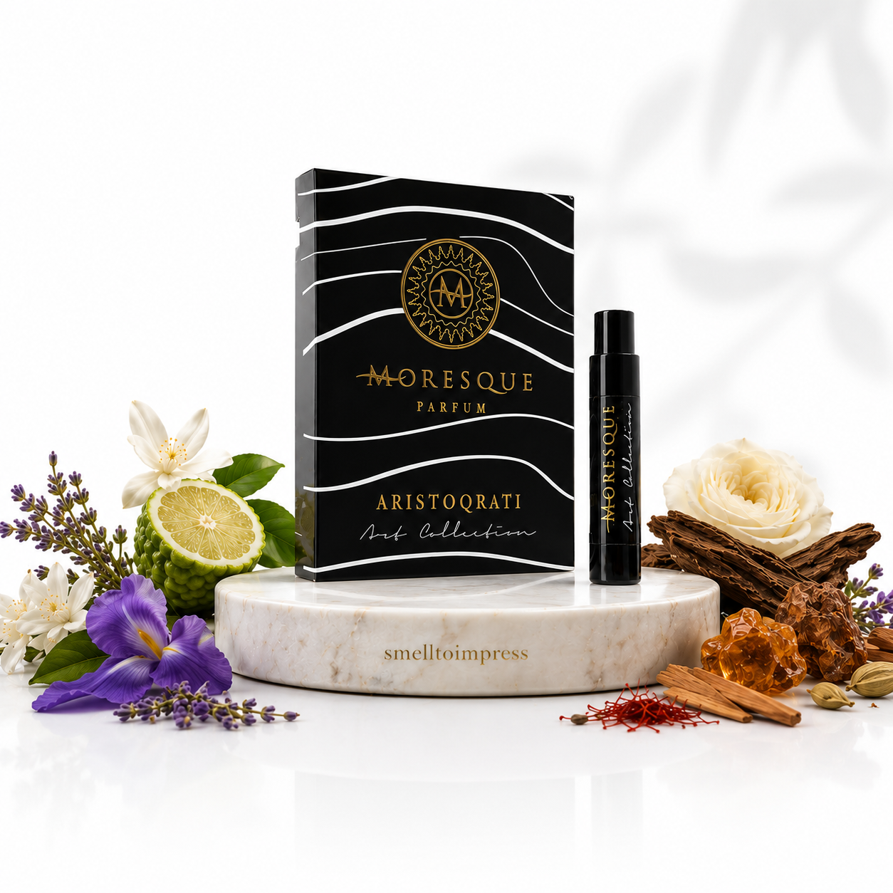 Moresque Aristoqrati 0,068 fl. oz. 2 ml hivatalos parfümminta képe