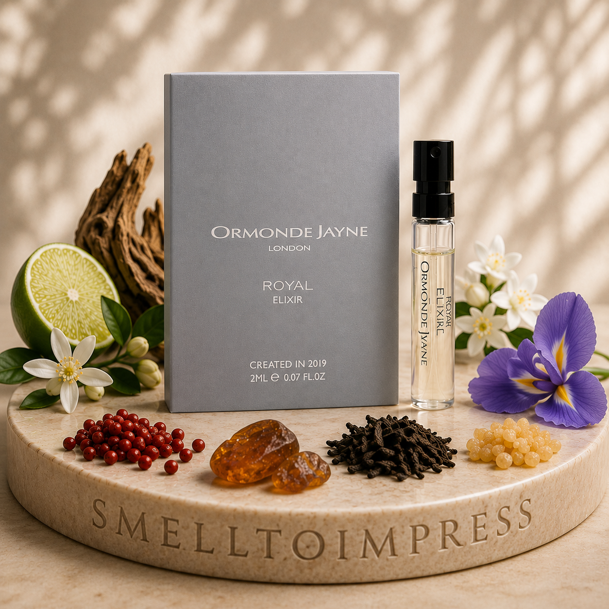 Ormonde Dséjn Royal Elixir 2 ml 0,06 fl. oz. hivatalos parfümminta képe