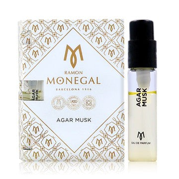 Ramon Monegal Agar Musk hivatalos parfüm minta 2ml 0,06 fl. oz. parfüm teszter