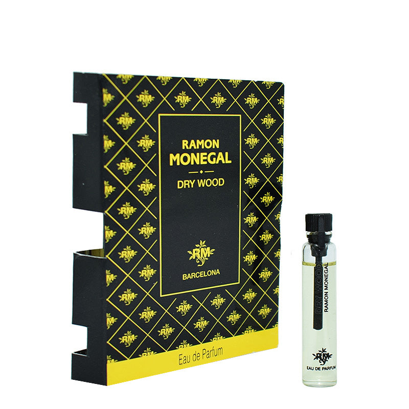 Ramon Monegal Dry Wood hivatalos parfüm minta 2 ml 0,06 fl. oz. parfüm teszter