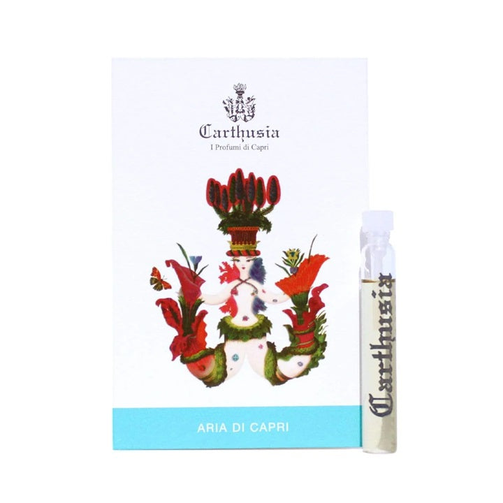 hivatalos Carthusia parfümminta Carthusia Aria di Capri méret 2ml 0,06 oz. parfüm teszter
