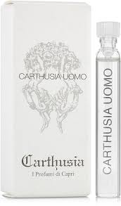 hivatalos Carthusia parfüm minta Carthusia Uomo méret 2ml 0,06 oz.