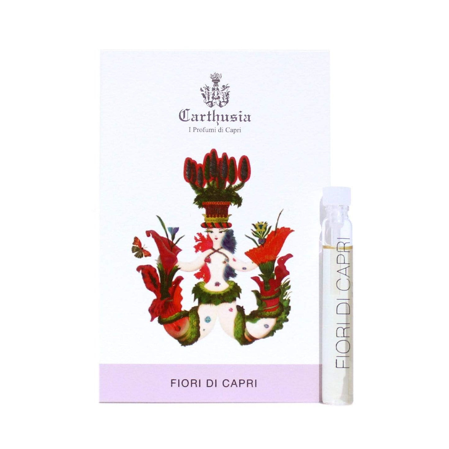 hivatalos parfümminta Carthusia Fiori di Capri, méret 2 ml 0,06 oz.