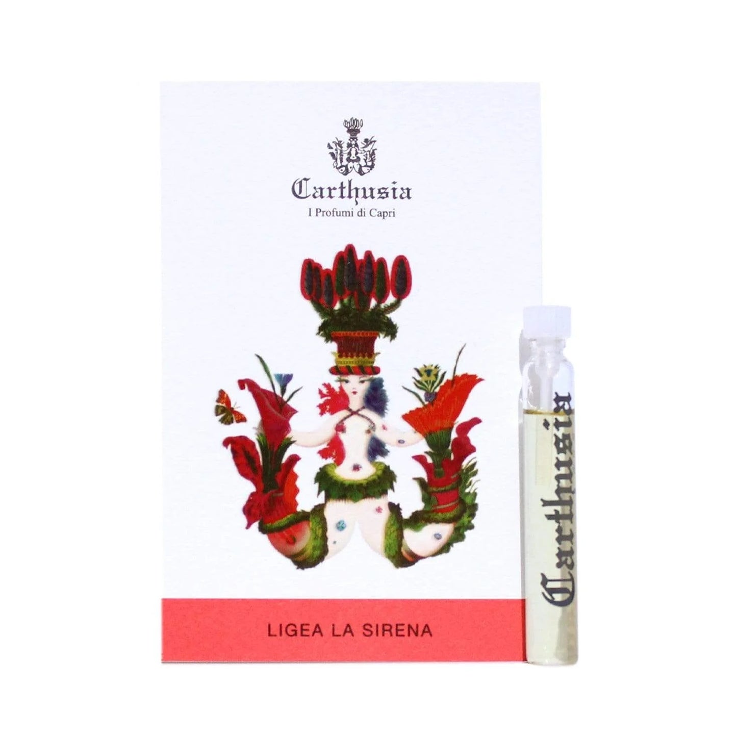 hivatalos Carthusia Ligea La Sirena parfüm minta, méret 2 ml 0,06 oz., Carthusia parfüm teszterek