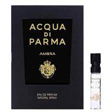Acqua Di Parma Ambra 1,5 ml hivatalos parfüm minta, Acqua Di Parma Ambra 1,5 ml hivatalos illatminta, Acqua Di Parma Ambra 1,5 ml hivatalos parfüm teszter