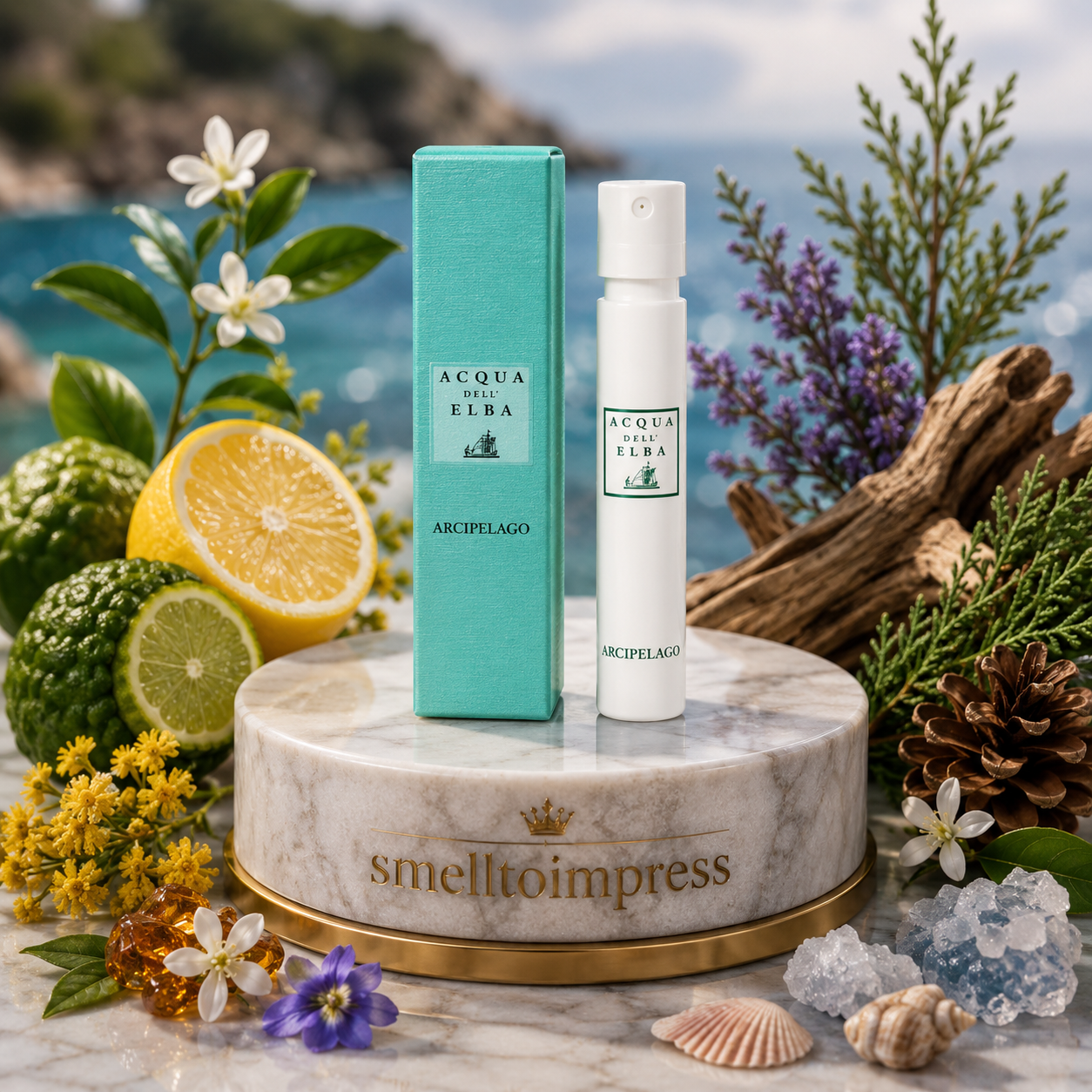 Acqua Dell' Elba Arcipelago hivatalos parfümminta 1,2 ml 0,04 fl. oz képe