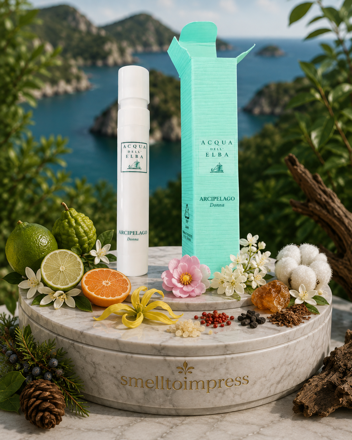 Acqua dell' Elba Arcipelago Donna hivatalos parfümminta 1,2 ml 0,04 fl. oz képe