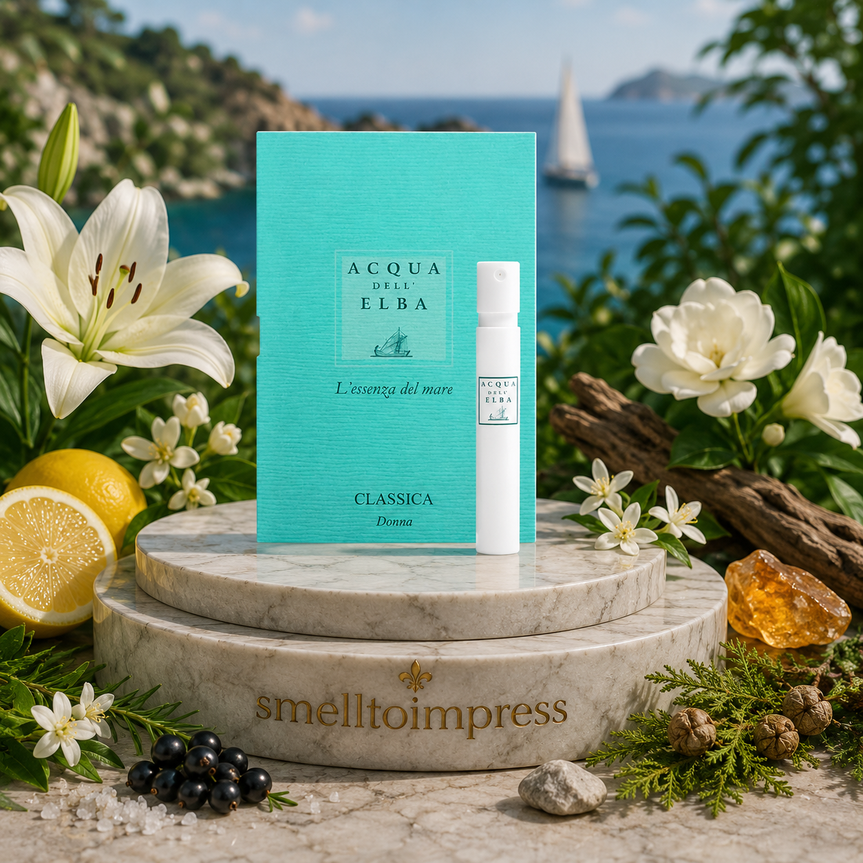 Acqua dell' Elba Classica Donna hivatalos parfümminta 1,2 ml 0,04 fl. oz képe