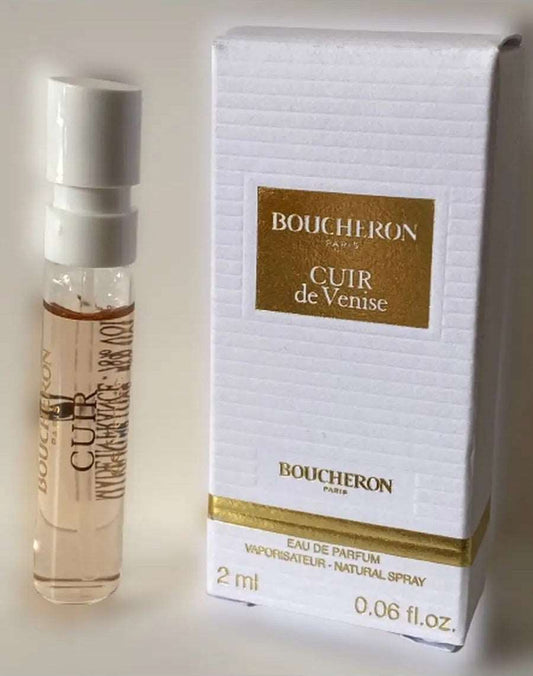 Boucheron Cuir de Venise 2 ml 0,06 fl. oz. hivatalos parfümminták, Boucheron Cuir de Venise 2 ml 0,06 fl. oz. hivatalos illatminta