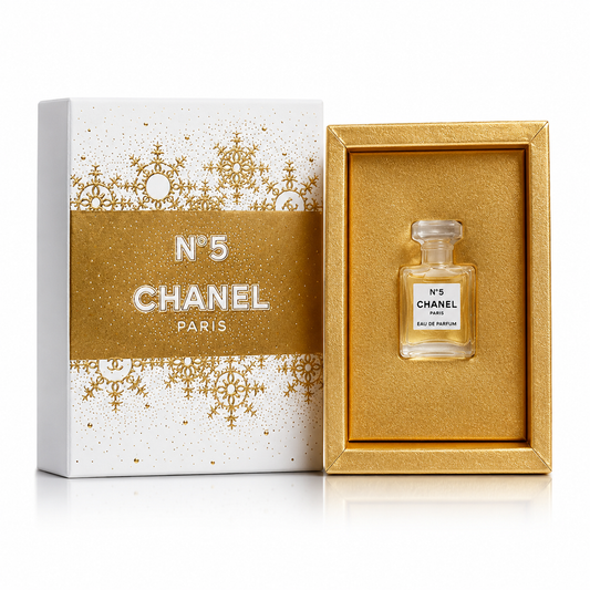 CHANEL No. 5 eau de parfum 1,5 ml 0,05 fl. oz. hivatalos parfümminta gyűjthető miniatűrben