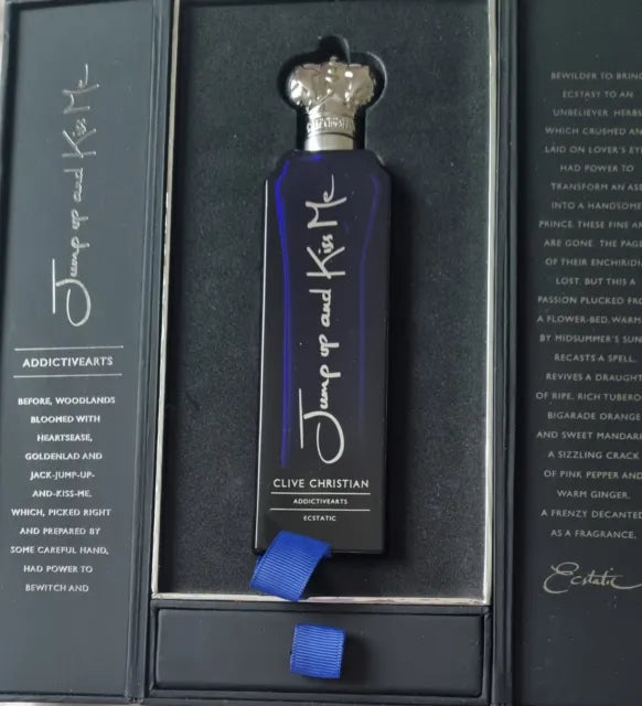 Clive Christian Addictive Arts JUMP Up And KISS Me ECSTATIC 7,5ml 0,25 fl. oz hivatalos parfüm minta teszter
