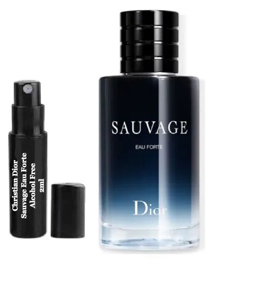 Christian Dior Sauvage Eau Forte illat teszter 2ml 0,06 oz. Alkoholmentes illat
