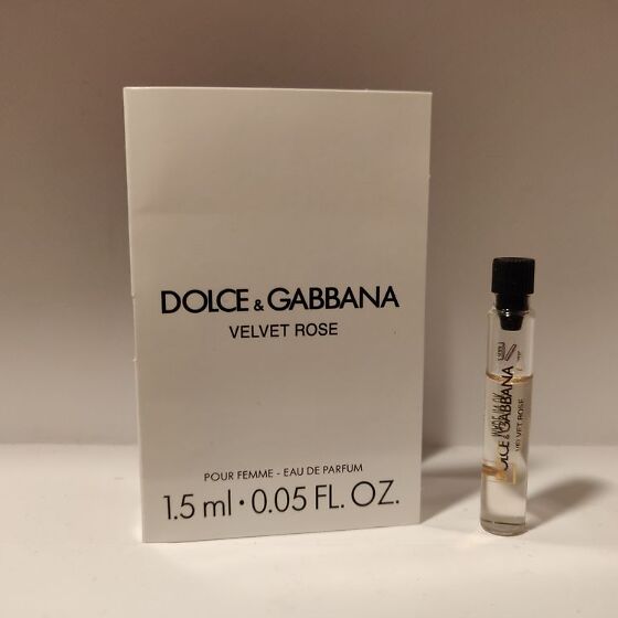 Dolce & Gabbana VELVET Rose 1,5 ml hivatalos parfümminta