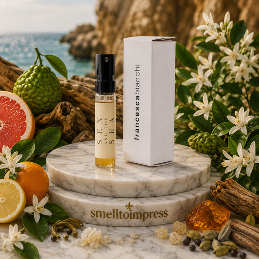image of Francesca Bianchi Sex and the Sea Neroli official perfume samples 1.5ml 0.07 fl. oz