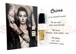 Franck Boclet Crime 1,5 ml parfüm minták, Franck Boclet Crime 1,5 ml illatminták, Franck Boclet Crime 1,5 ml aroma minták