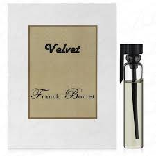 Franck Boclet Velvet 1,5 ml hivatalos parfümminta, Franck Boclet Velvet 1,5 ml hivatalos illatminta, Franck Boclet Velvet 1,5 ml parfümminták, Franck Boclet Velvet 1,5 ml hivatalos illatminta