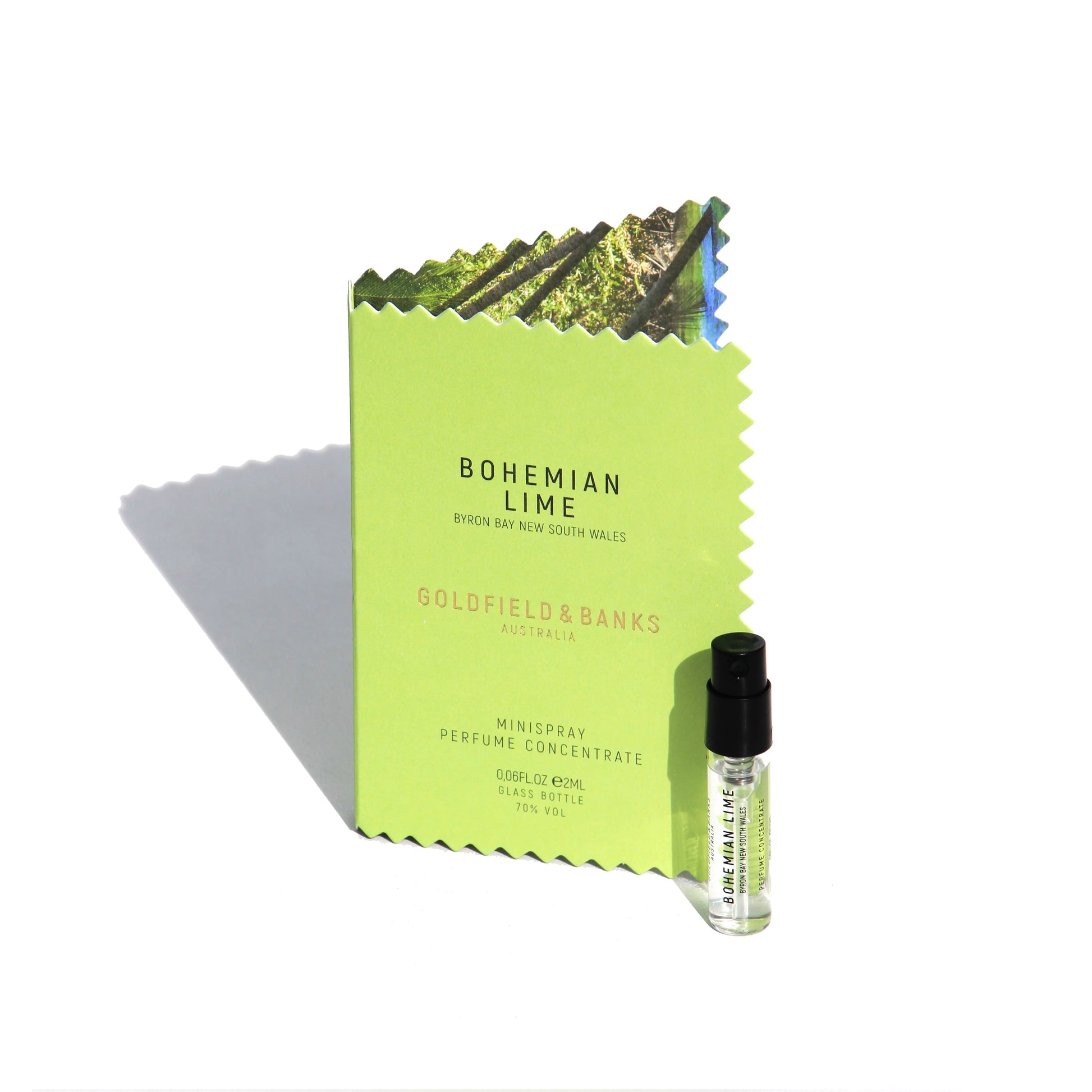 Goldfield and Banks Australia Bohemian Lime 2ml 0,06 fl. oz. hivatalos parfümminta