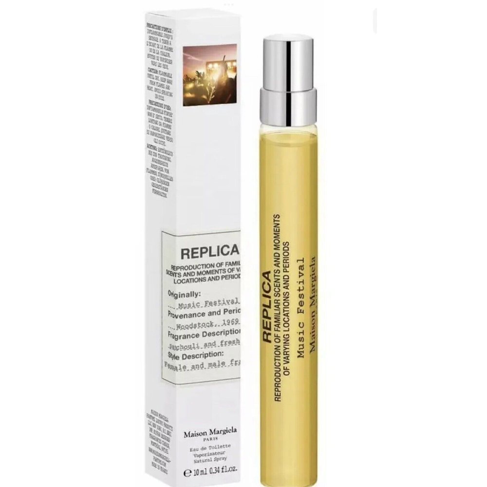 Maison Margiela Replica Music Festival 10 ml hivatalos utazó méretű parfüm minta