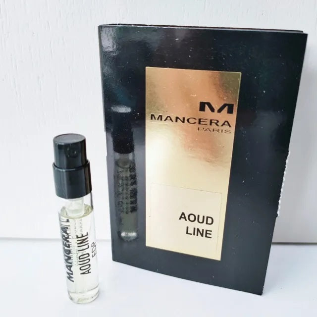 Mancera Aoud Line hivatalos parfüm minta 2 ml 0,06 fl. oz.