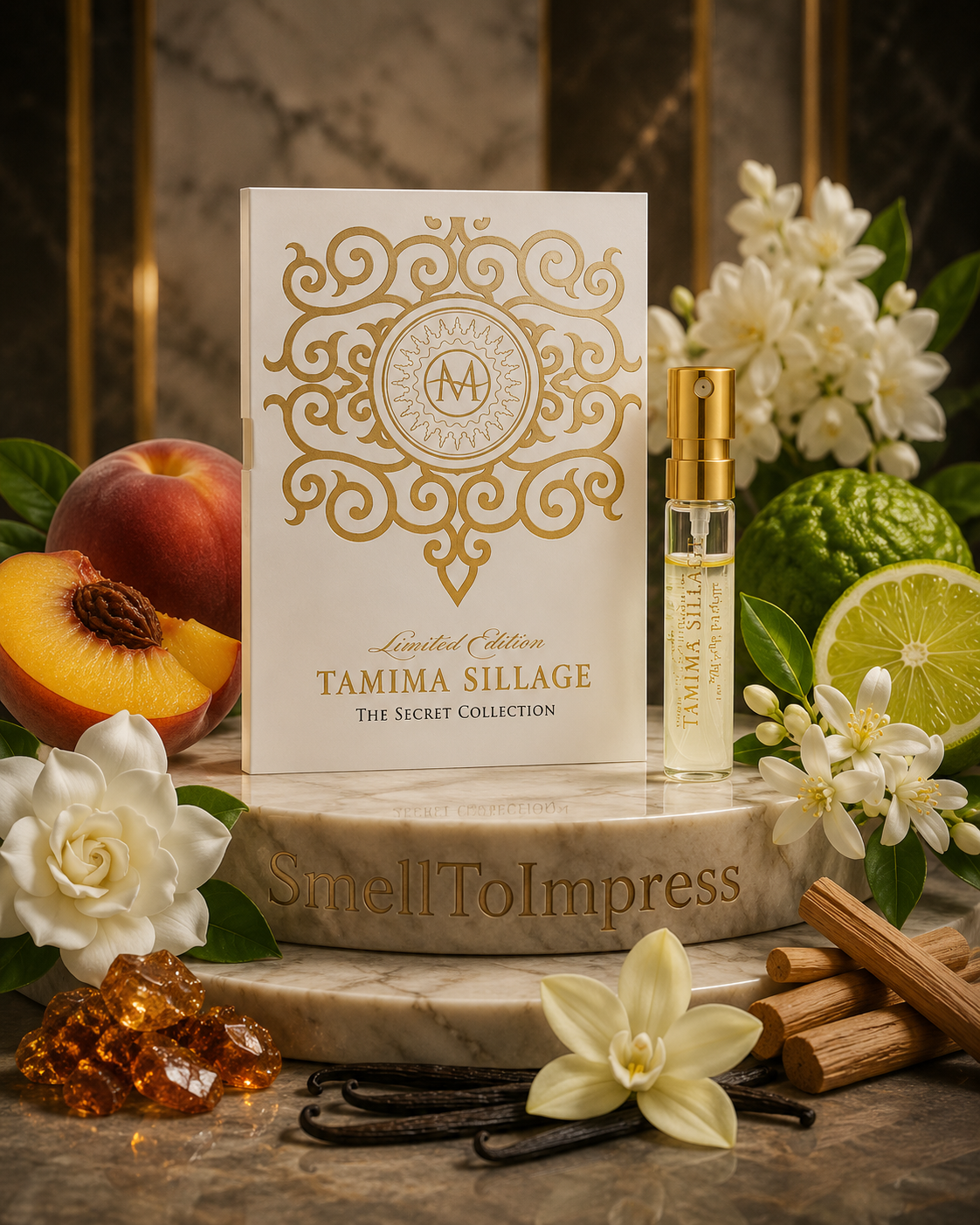 Moresque Tamima Sillage 0,068 fl. oz. 2 ml hivatalos parfümminta képe