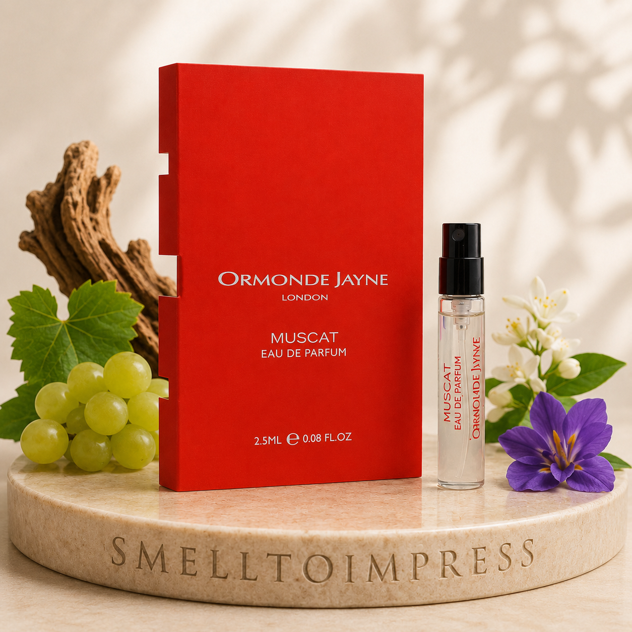 világos kép Ormonde Jayne Muscat 2 ml 0,06 fl. oz. hivatalos parfümminta