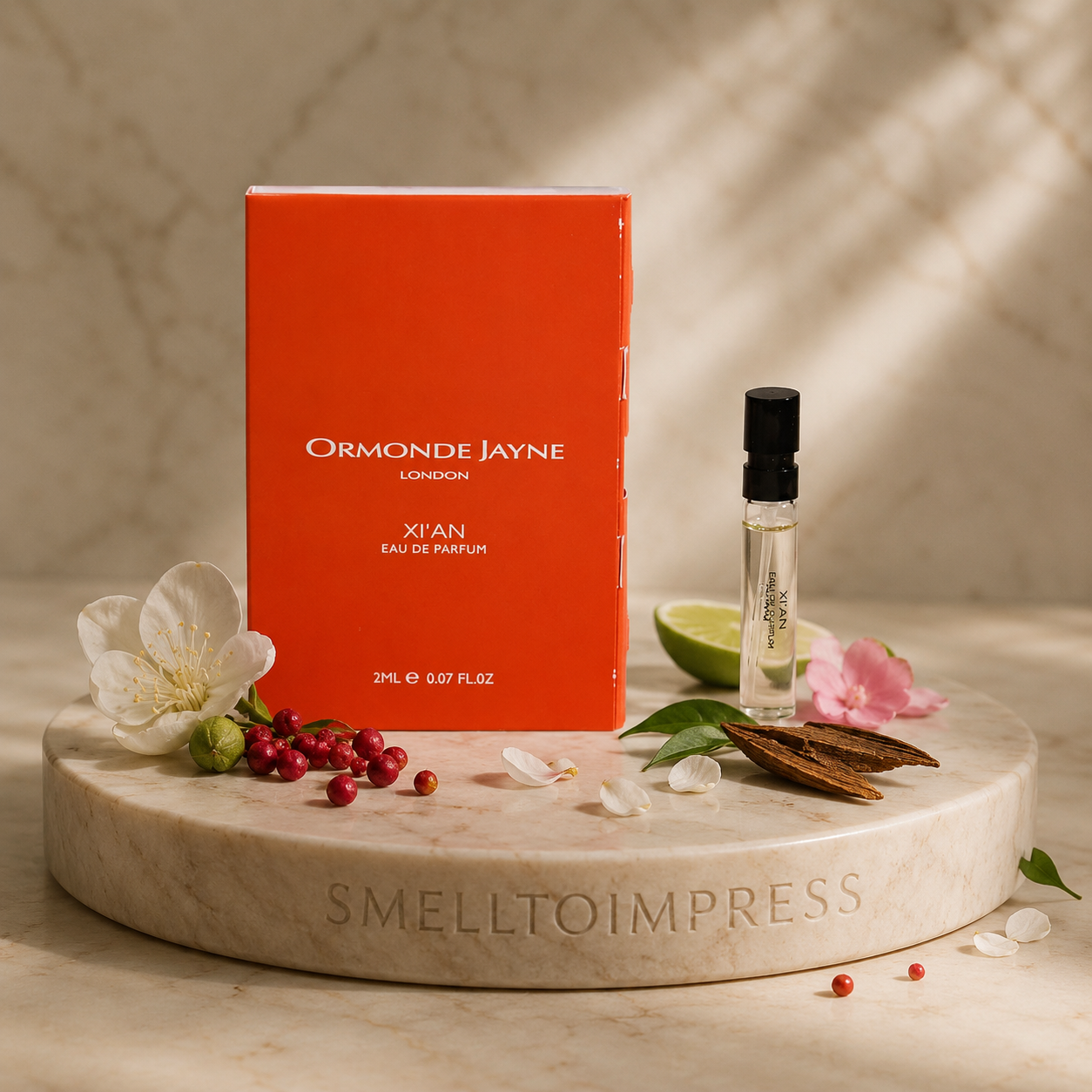 Ormonde Dséjn Xi'an 2 ml 0,06 fl. oz. hivatalos parfümminta képe