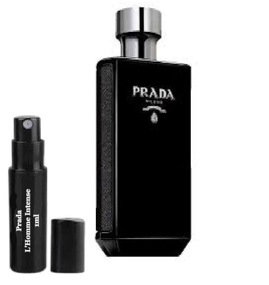 Prada L'Homme Intense parfüm minták teszterek