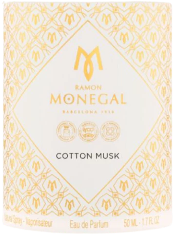 Ramon Monegal Cotton Musk hivatalos parfüm minta 2ml 0,06 fl. oz. parfüm teszter