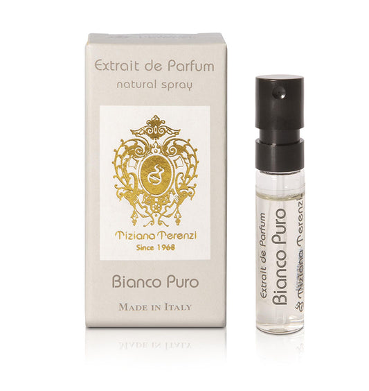 TIZIANA TERENZI Bianco Puro Extrait de Parfum 0,05 OZ 1,5 ML hivatalos parfümminta
