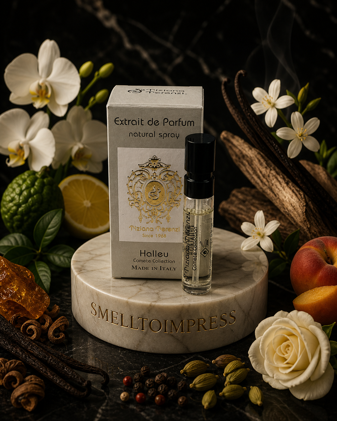 Tiziana Terenzi Halley Extrait de parfum 0,05 fl. oz. 1,5 ml hivatalos parfümminta képe