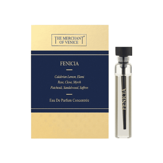 A velencei kalmár Fenicia 2ml/0,06 fl.oz. hivatalos illatminta parfüm teszter