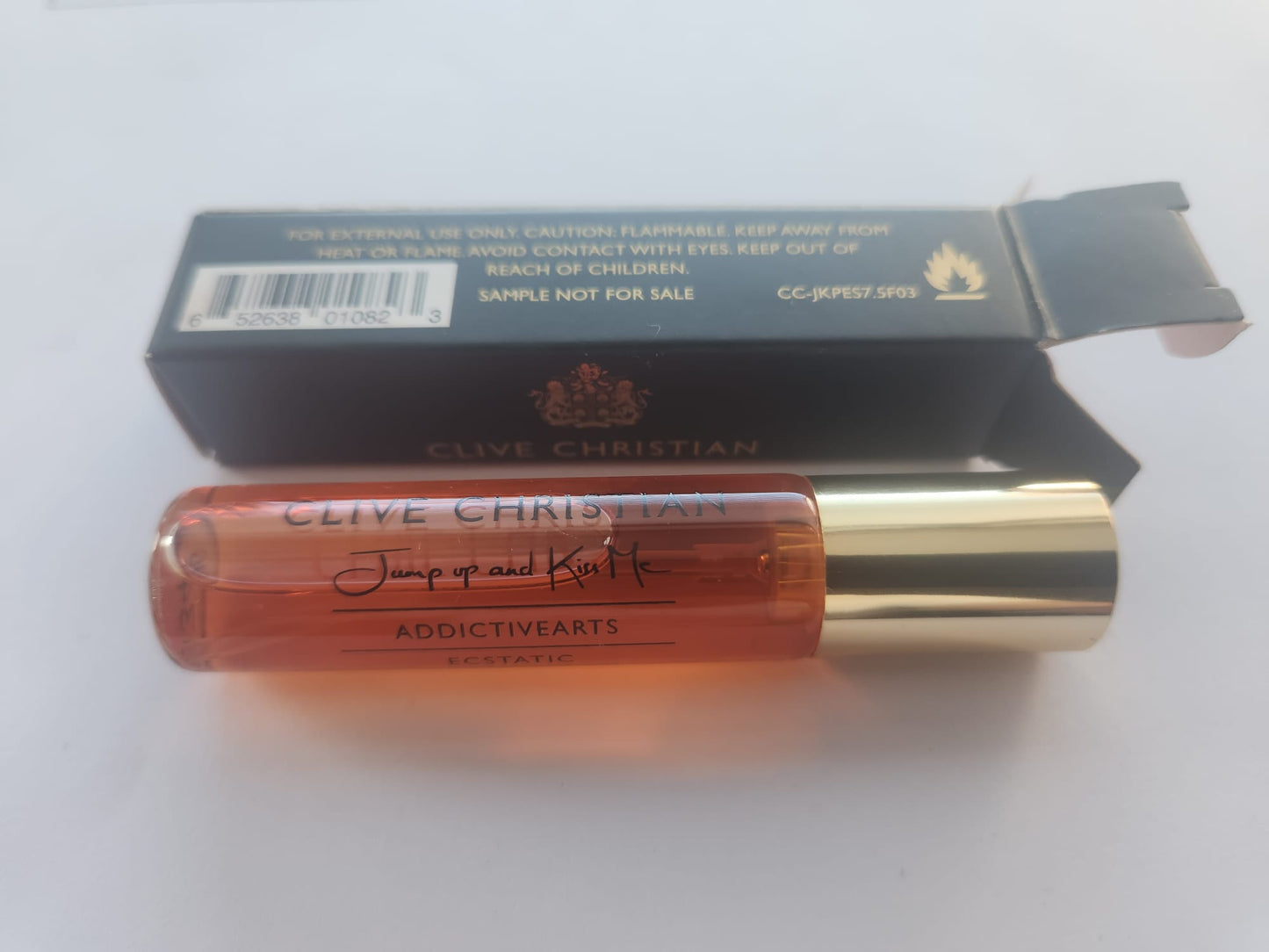 hivatalos parfümminta Clive Christian Addictive Arts JUMP Up And KISS Me ECSTATIC 7,5 ml 0,25 fl. oz.
