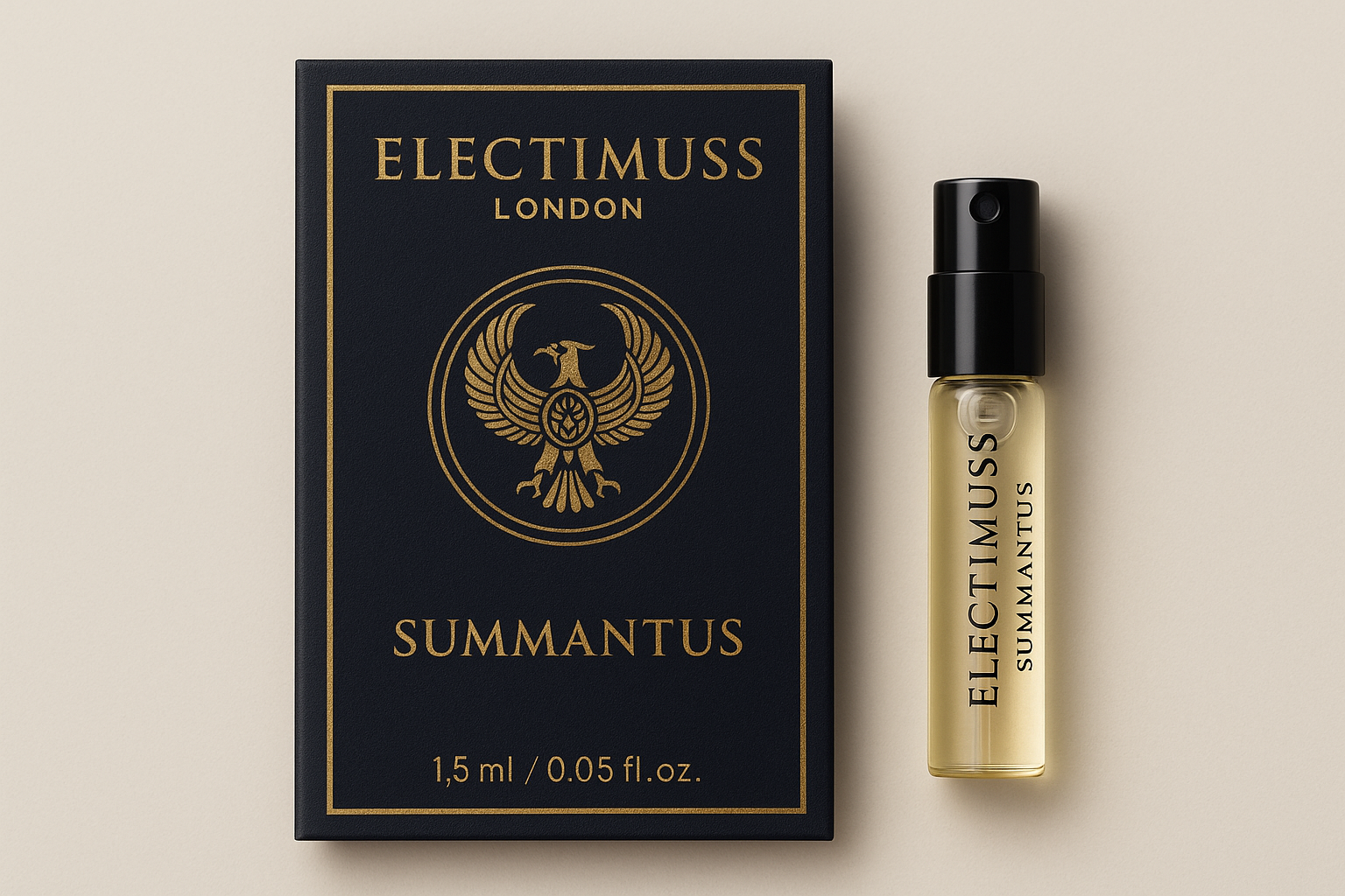 Electimuss London Summantus 1,5 ml 0,05 fl. oz. hivatalos parfümminta
