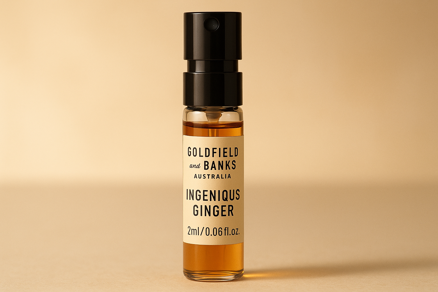 Goldfield and Banks Australia Ingenious Ginger 2 ml 0,06 fl. oz. hivatalos parfümminta