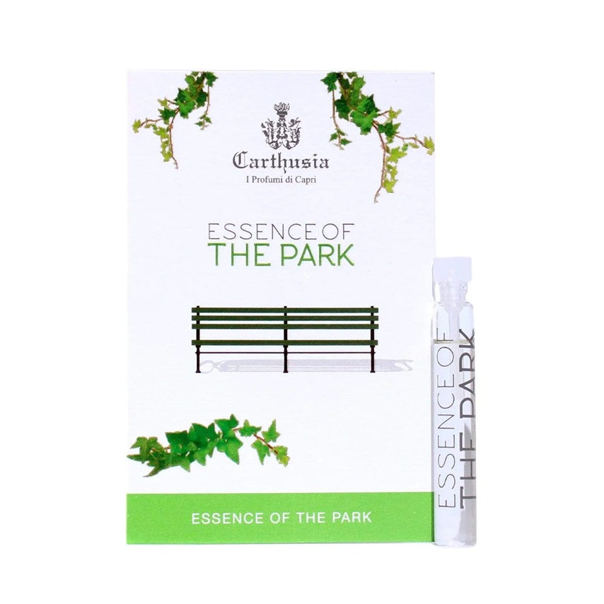 hivatalos Carthusia parfüm minta Carthusia Essence of the park méret 2ml 0,06 oz.