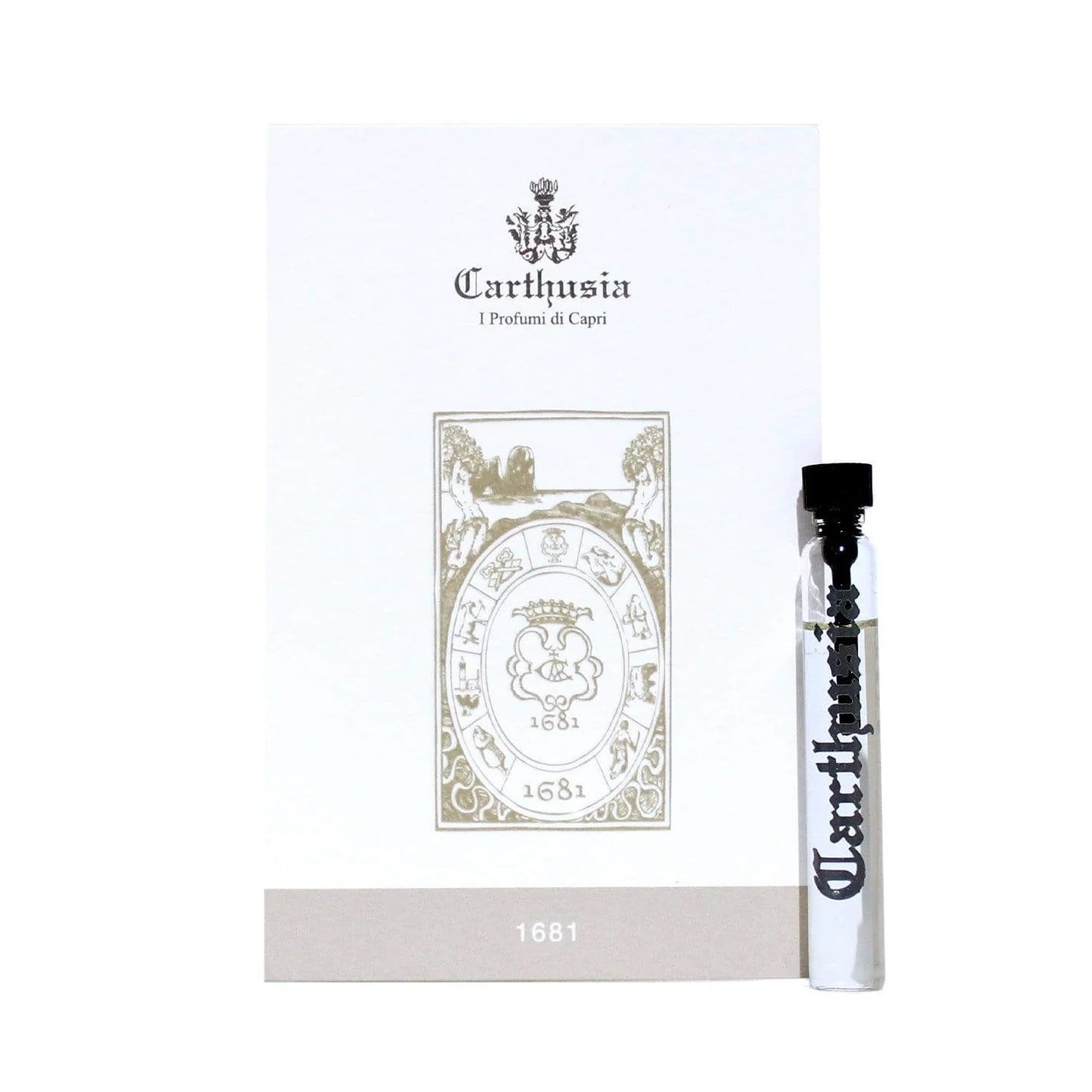 hivatalos Carthusia 1681 parfümminta, méret 2 ml 0,06 oz., Carthusia 1681 hivatalos parfümminta 2 ml