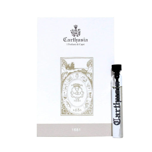 hivatalos Carthusia 1681 parfümminta, méret 2 ml 0,06 oz., Carthusia 1681 hivatalos parfümminta 2 ml