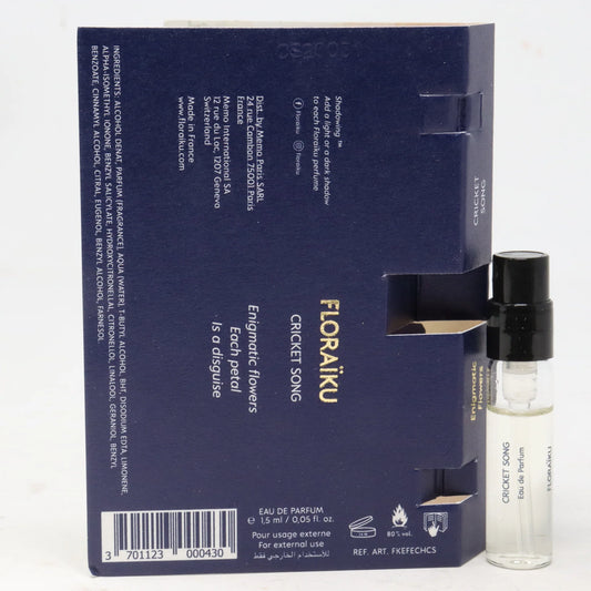 Floraiku Cricket Song parfüm hivatalos mintája 1,5 ml