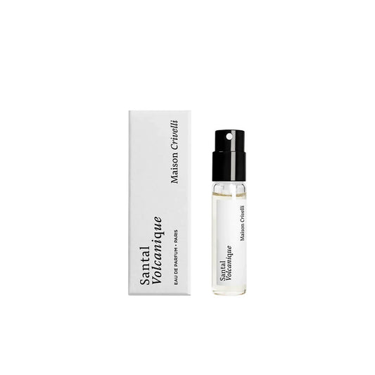 Maison Crivelli Santal Volcanique parfüm hivatalos mintái 1,5 ml 0,05 oz.