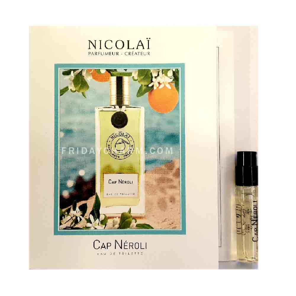 Nicolai Cap Neroli parfüm hivatalos minták 1,8 ml 0,07 oz.