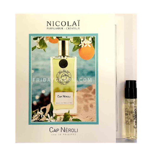Nicolai Cap Neroli parfüm hivatalos minták 1,8 ml 0,07 oz.