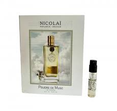 Nicolai Poudre de Musc illatszer hivatalos minták 1,8 ml 0,07 oz.