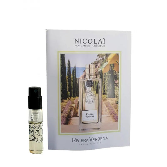 Nicolai Riviera Verbena parfüm hivatalos minták 1,8 ml 0,07 oz.