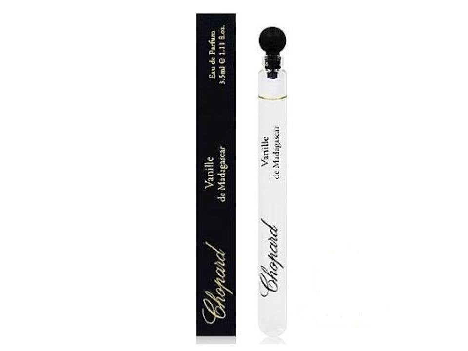 Chopard Vanille de Madagascar 3,5 ml 0,12 fl. oz. hivatalos minta - Chopard Rose Seljuke - Chopard Haute Parfumerie - Chopard Rose Seljuke 3,5 ml 0,12 fl. oz. mini - smelltoimpress