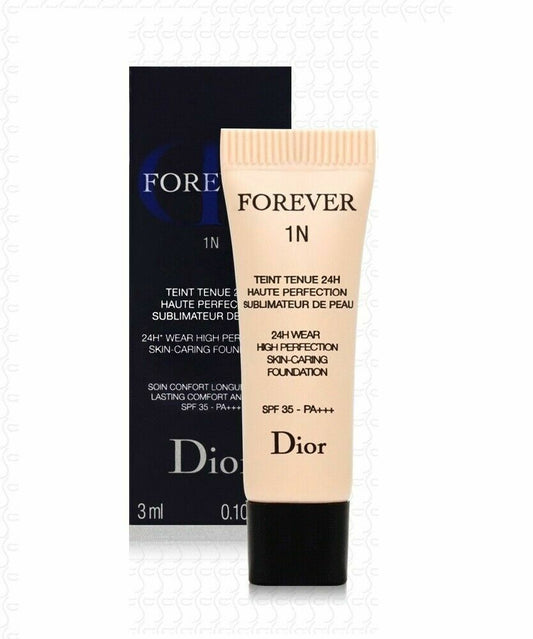 Christian Dior Forever 1N 24 órás viseletű, magas tökéletességű bőrápoló alapozó 1N Neutral 3ml 0,10 fl. oz.
