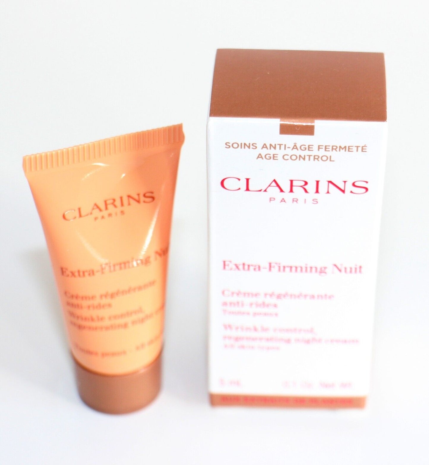 Clarins Extra-Firming Nuit Mini bőrápoló minta 5ML 0,1 oz. Száraz bőrre