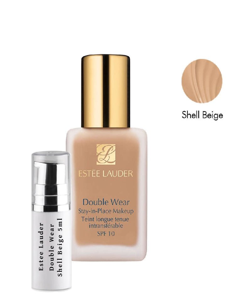 Estee Lauder Double Wear alapozó minták, árnyalat Shell Beige 4N1 5ml