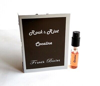 Franck Boclet Cocaine hivatalos parfüm minták 1,5 ml 0,05 fl. oz.