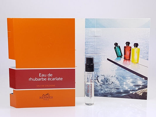 Hermes EAU DE RHUBARBE ECARLATE hivatalos minta 2 ml 0,06 fl. oz. - hermes - hermes - 2 ml 0,06 fl. oz. - smelltoimpress